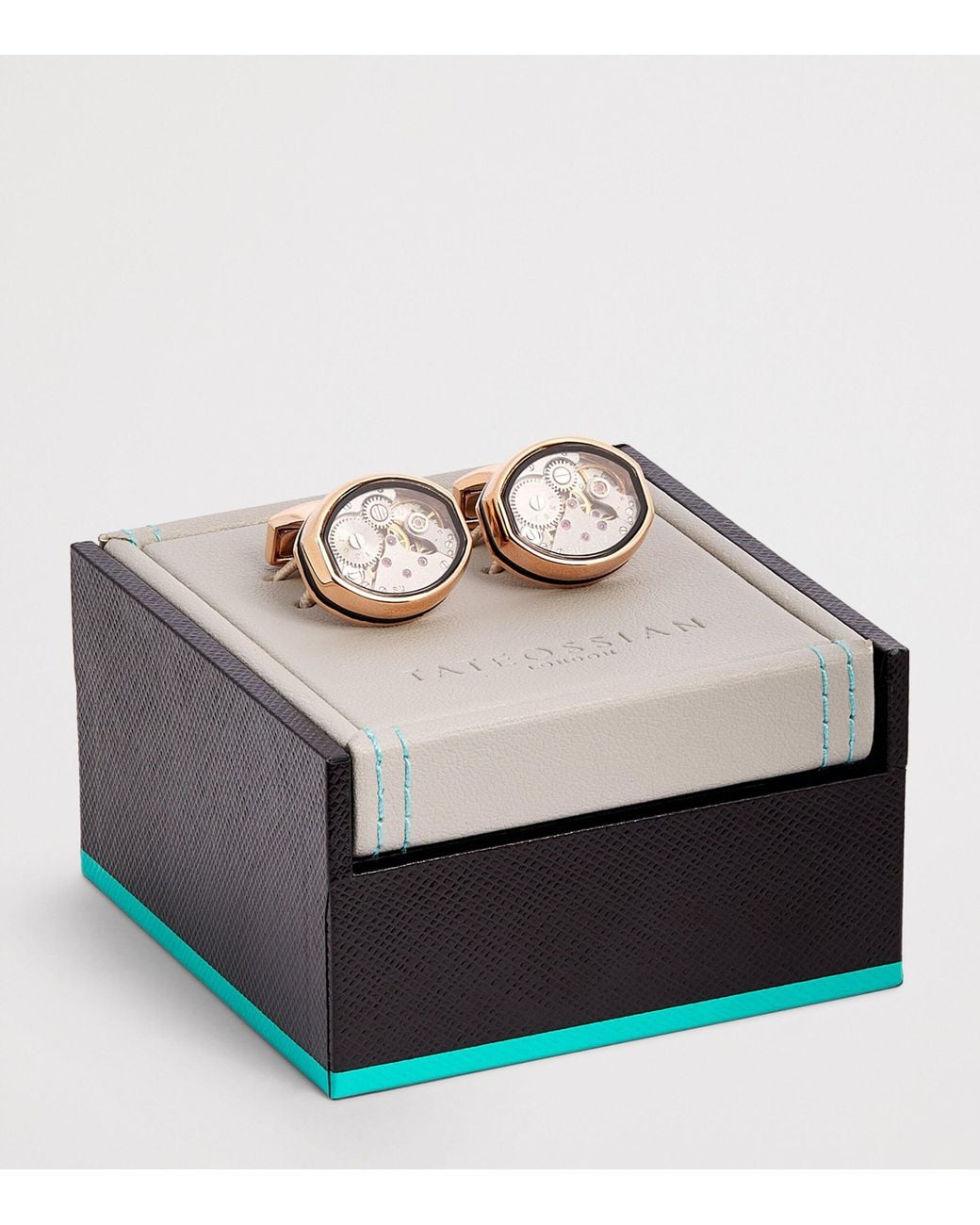 Tateossian Brown Skeleton Cufflinks for men