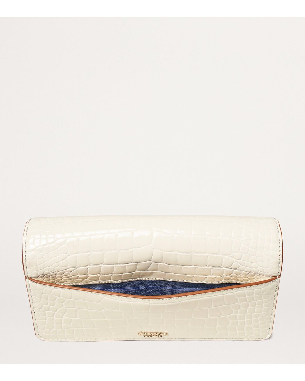 Aspinal Natural Mayfair 2 Clutch Bag