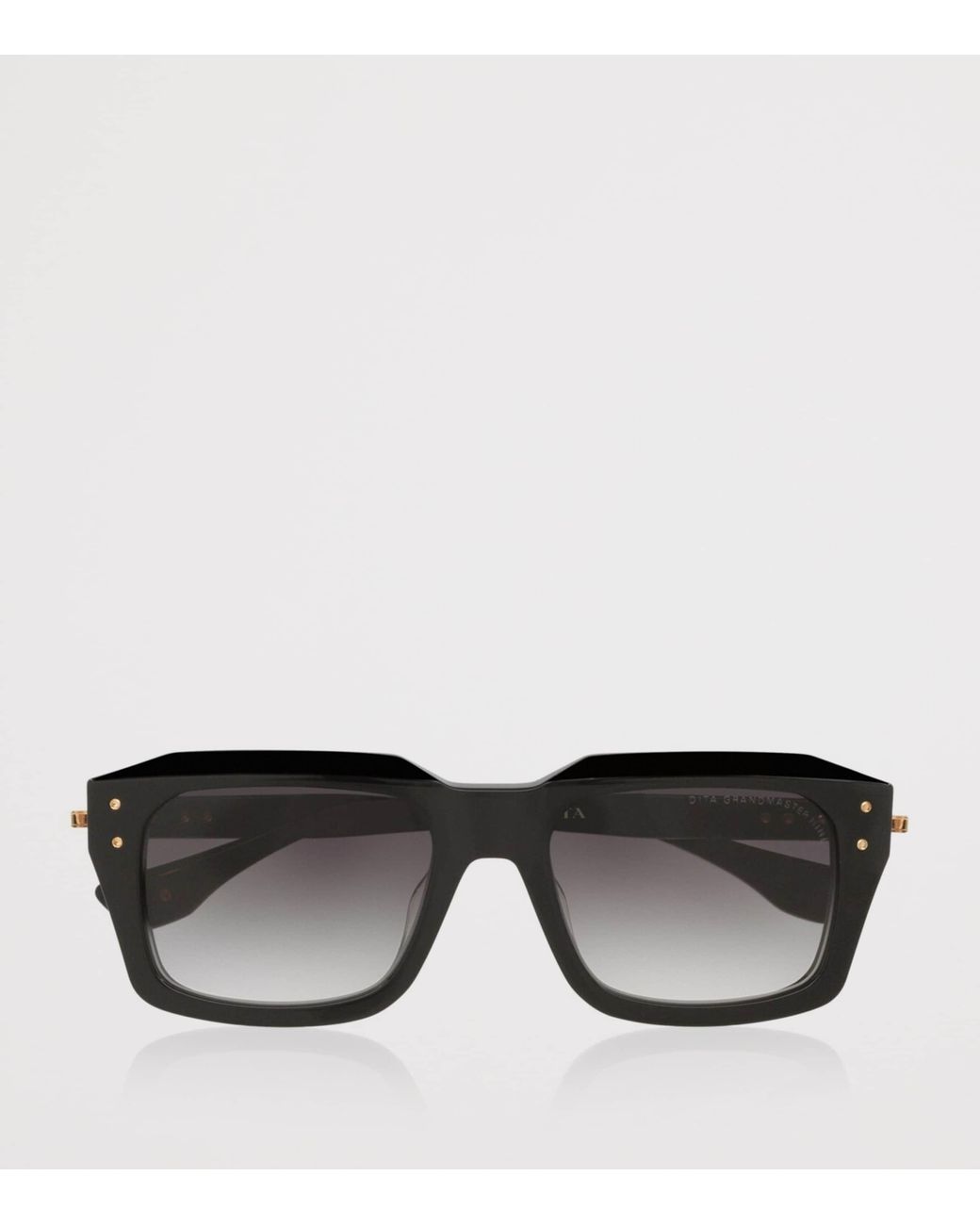 Dita Eyewear Black Grandmaster-Nine Square Sunglasses for men