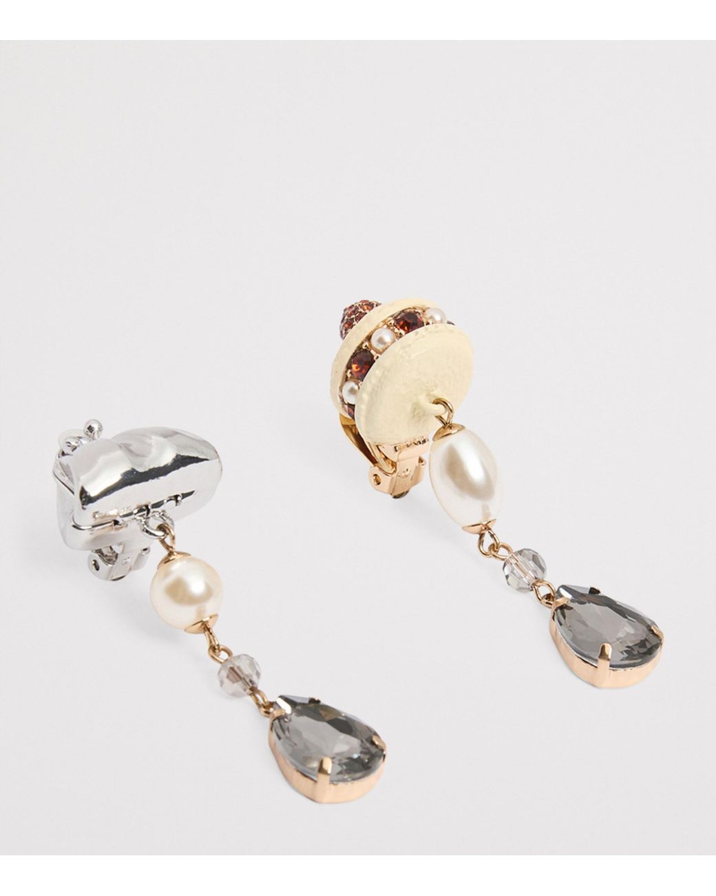 Weekend by Maxmara Metallic Charm Drop Earrings