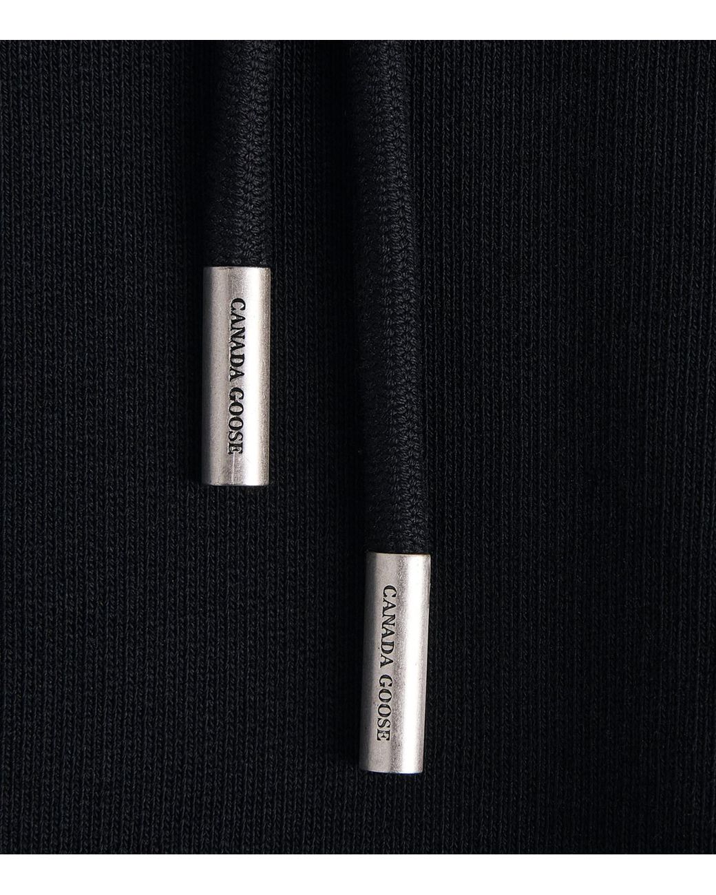 Canada Goose Black Organic Cotton Rove Hoodie for men