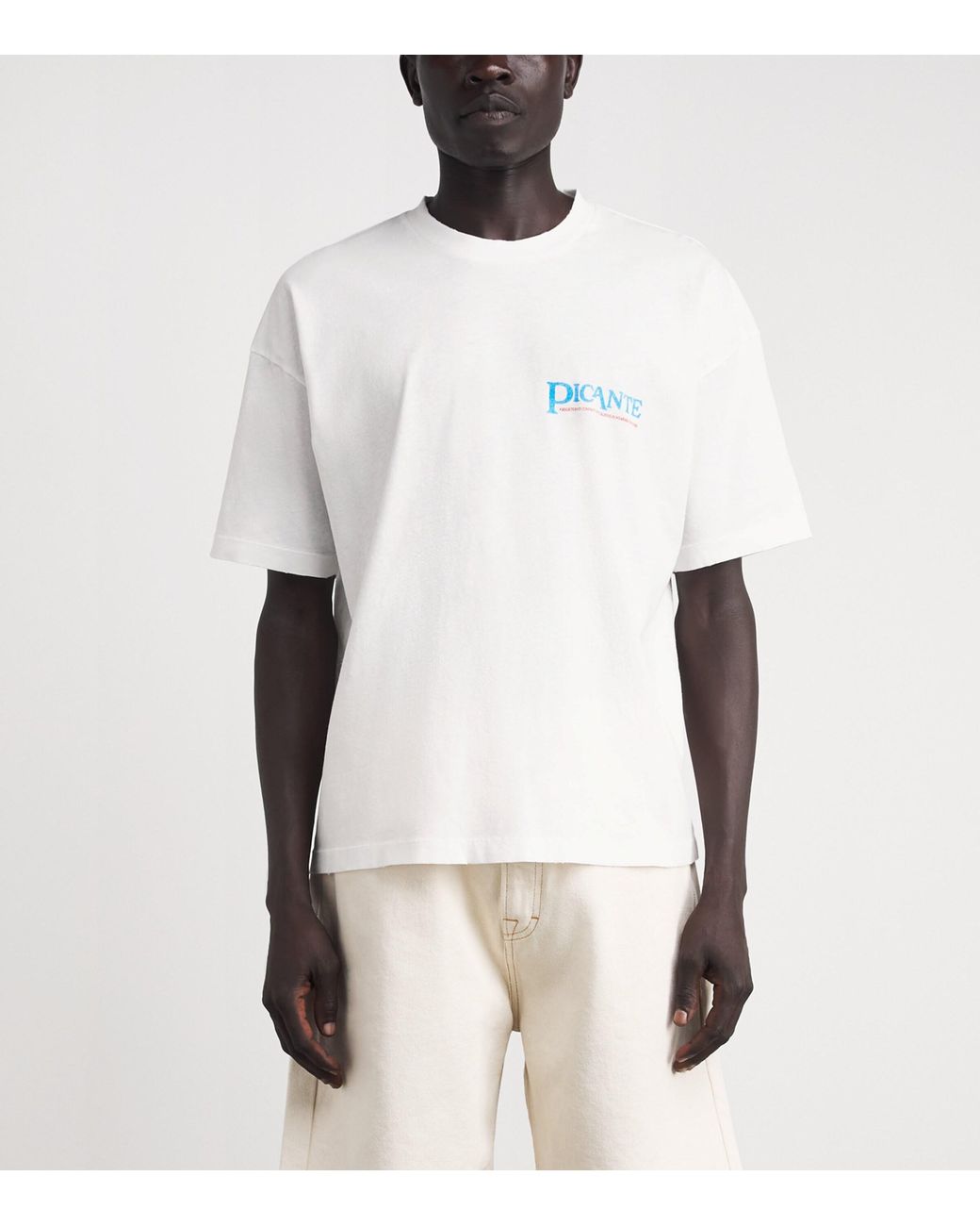 Picante White Champion T-Shirt for men