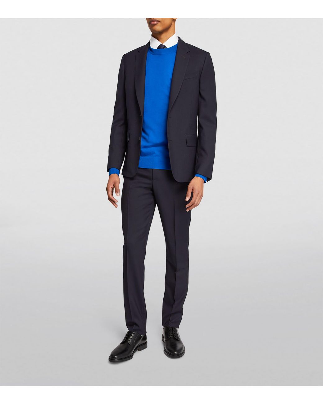 Paul Smith Blue Wool 2-Piece Suit for men
