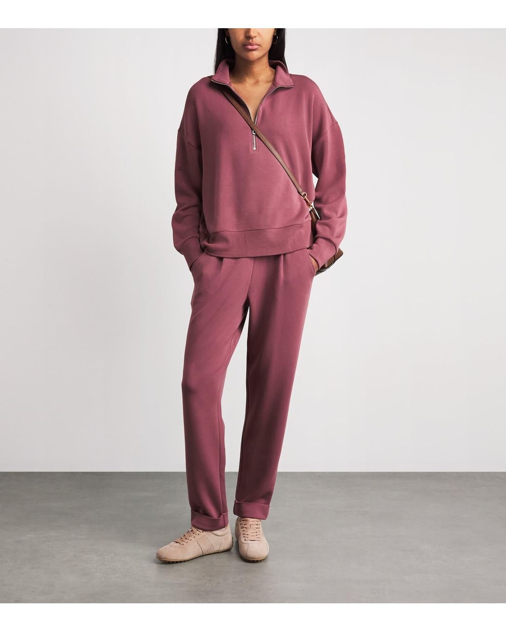 Varley Red The Slim Cuff Sweatpants