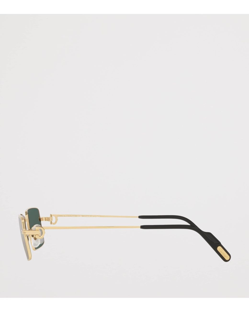 Cartier Green Ct0501S Rectangular Sunglasses