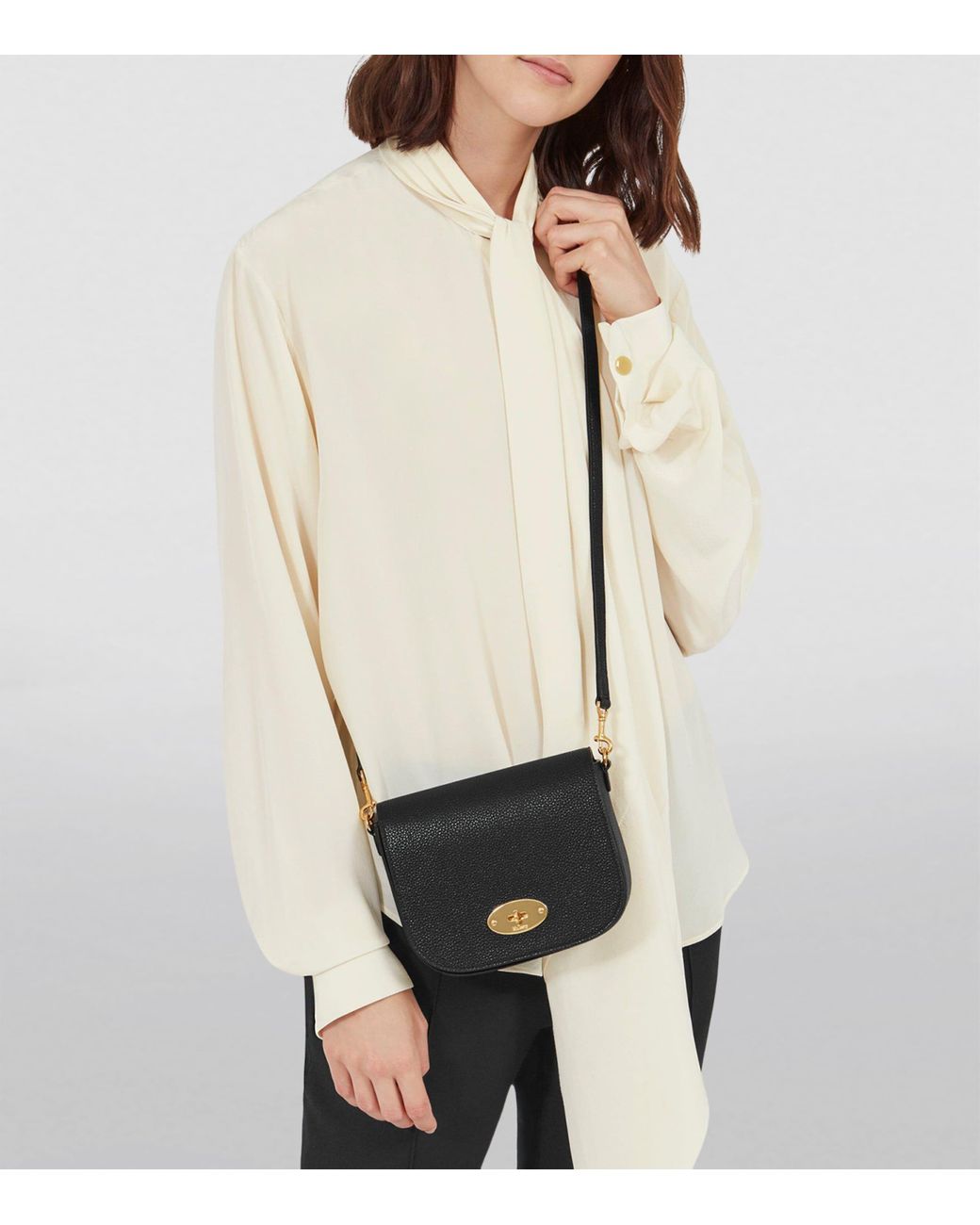 Mulberry Black Small Darley Cross-Body Bag