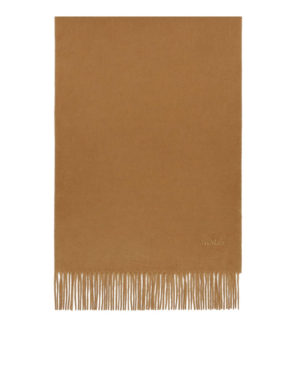 Max Mara Brown Cashmere Square Scarf