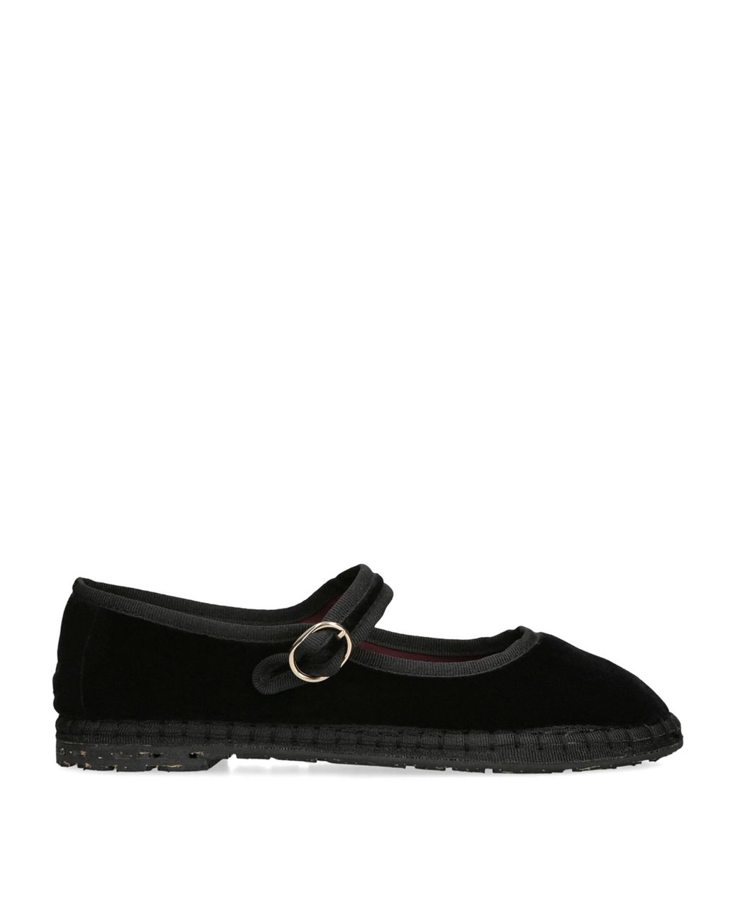 Flabelus Black Velvet Antonia Mary Janes
