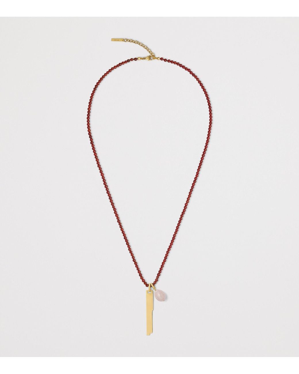 Givenchy Blue Agate Tape Long Necklace