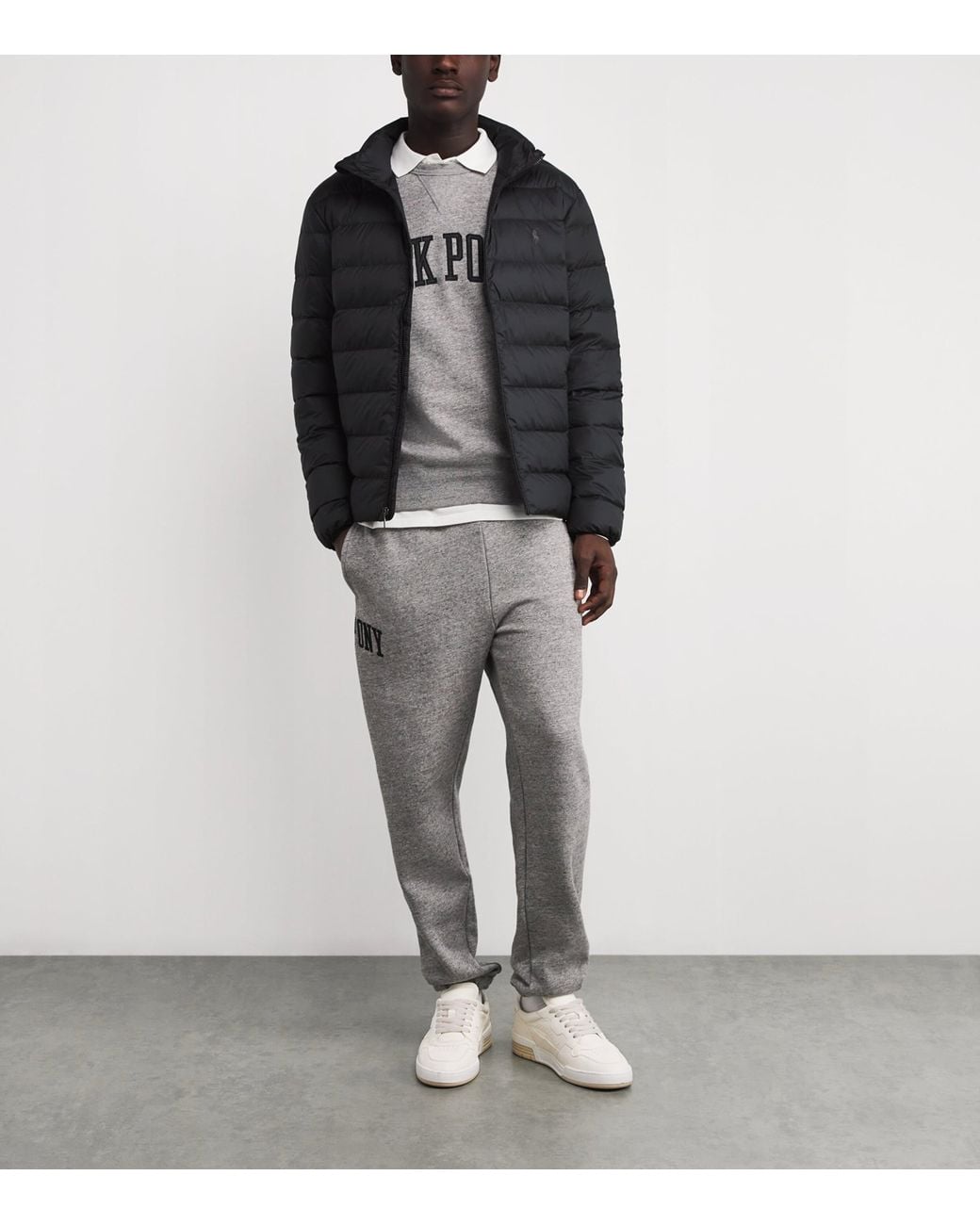 Polo Ralph Lauren Black Down Puffer Jacket for men