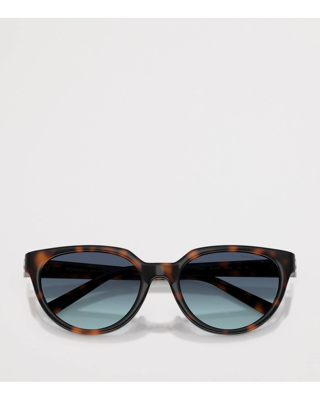 Tiffany & Co Blue Tortoiseshell Cat Eye Sunglasses