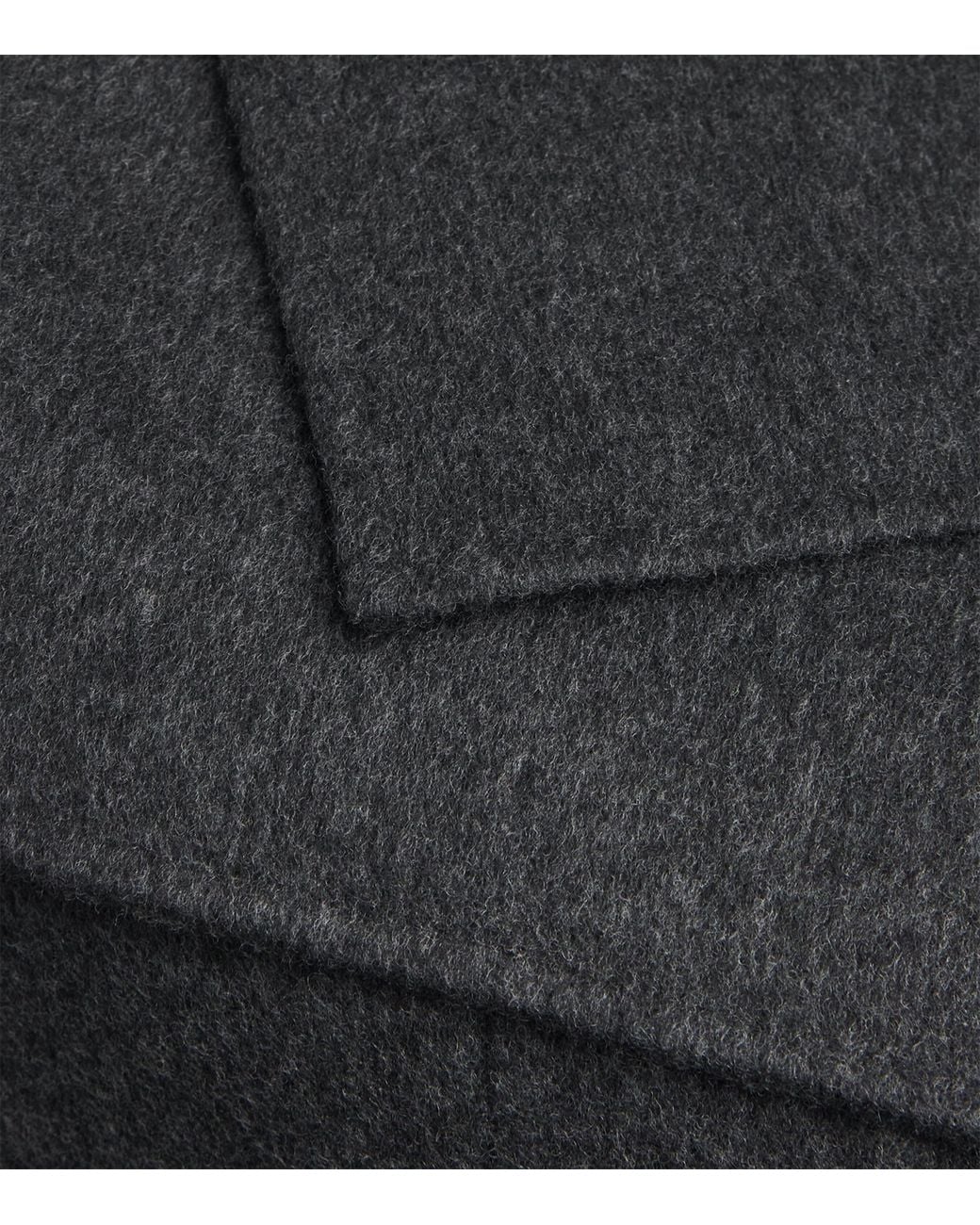 Lafayette 148 New York Black Wool-Cashmere Midi Skirt