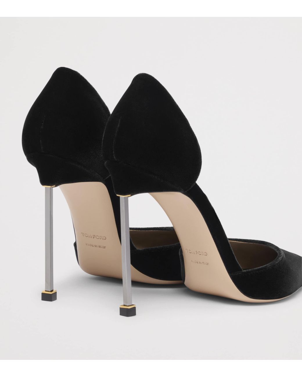 Tom Ford Black Velvet D'Orsay Pumps 105