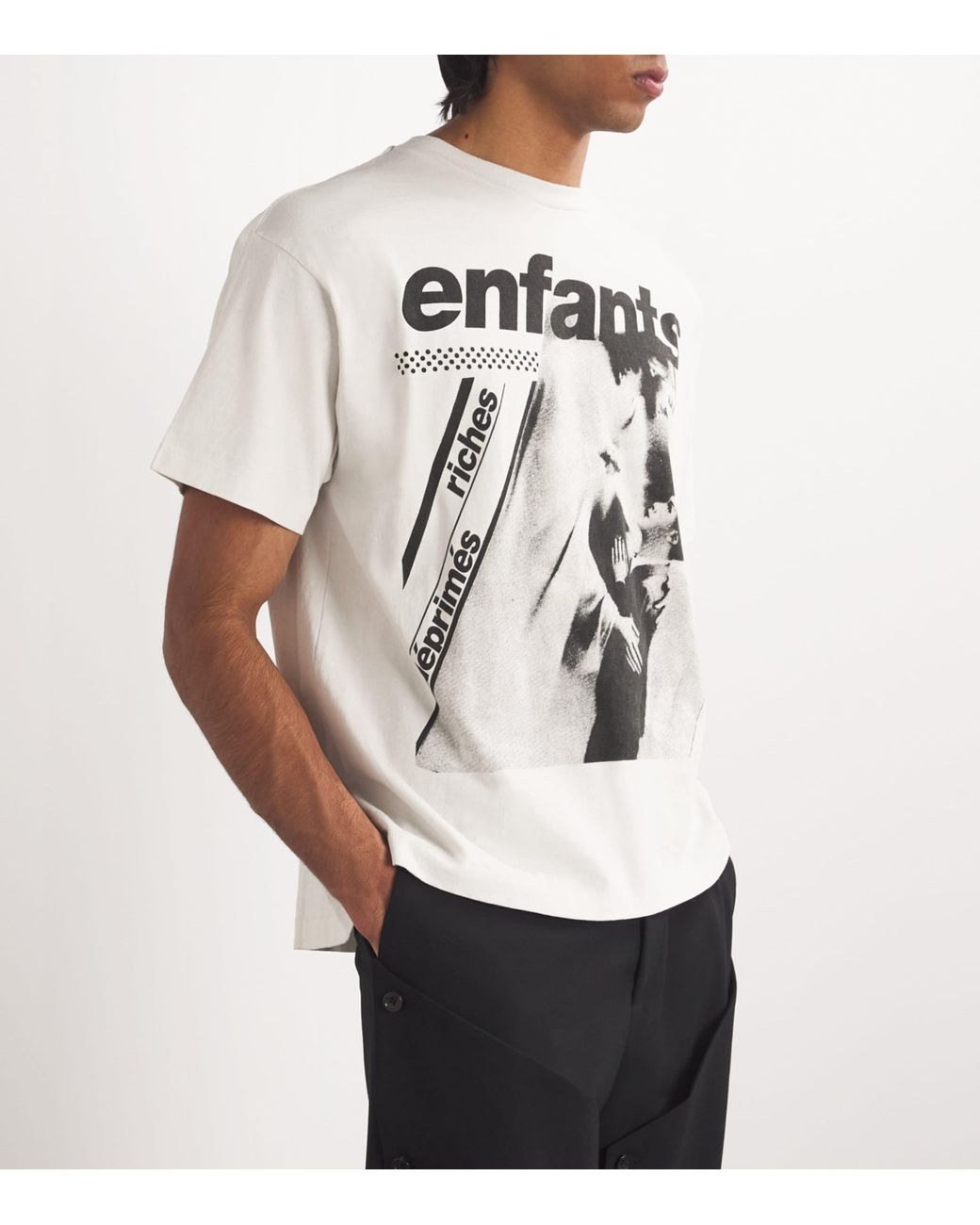 Enfants Riches Deprimes Graphic Print T-Shirt in White for