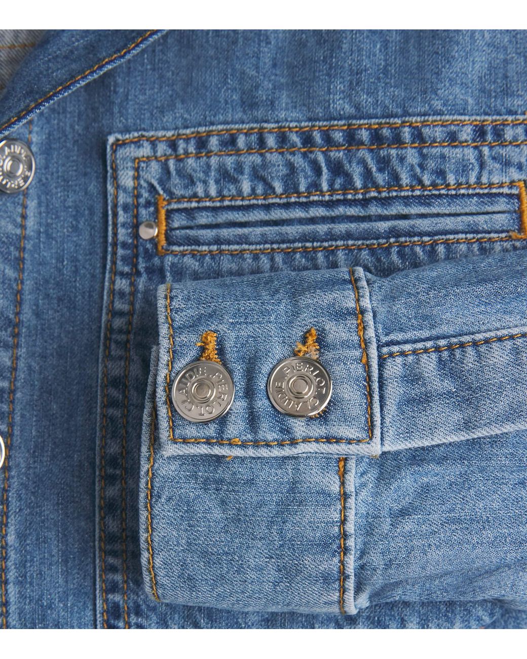 Claudie Pierlot Blue Denim Jacket