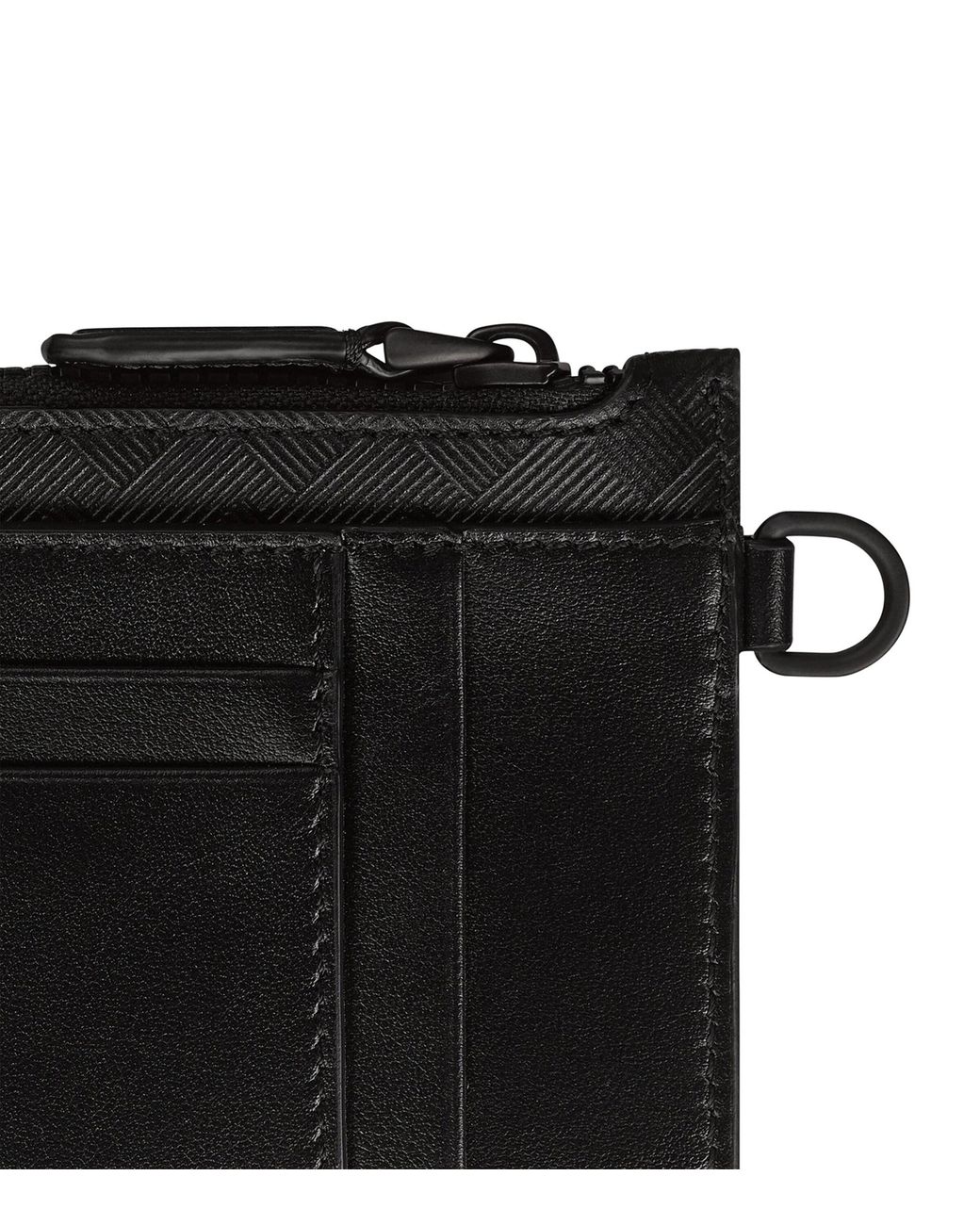 Montblanc Black Leather Extreme Card Holder for men