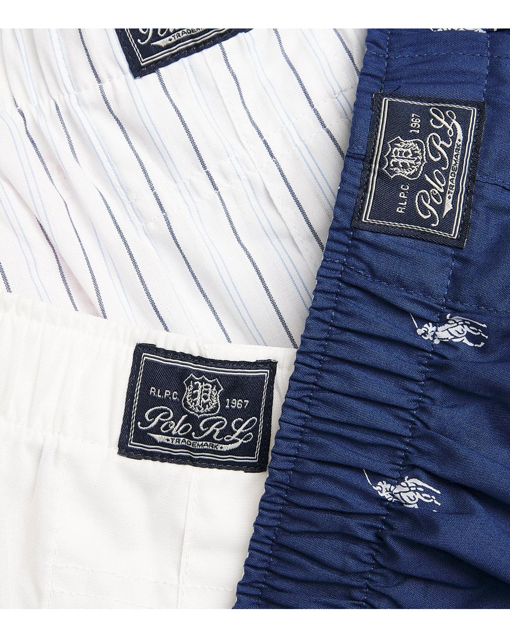 Polo Ralph Lauren Blue Cotton Classic Boxer Shorts for men