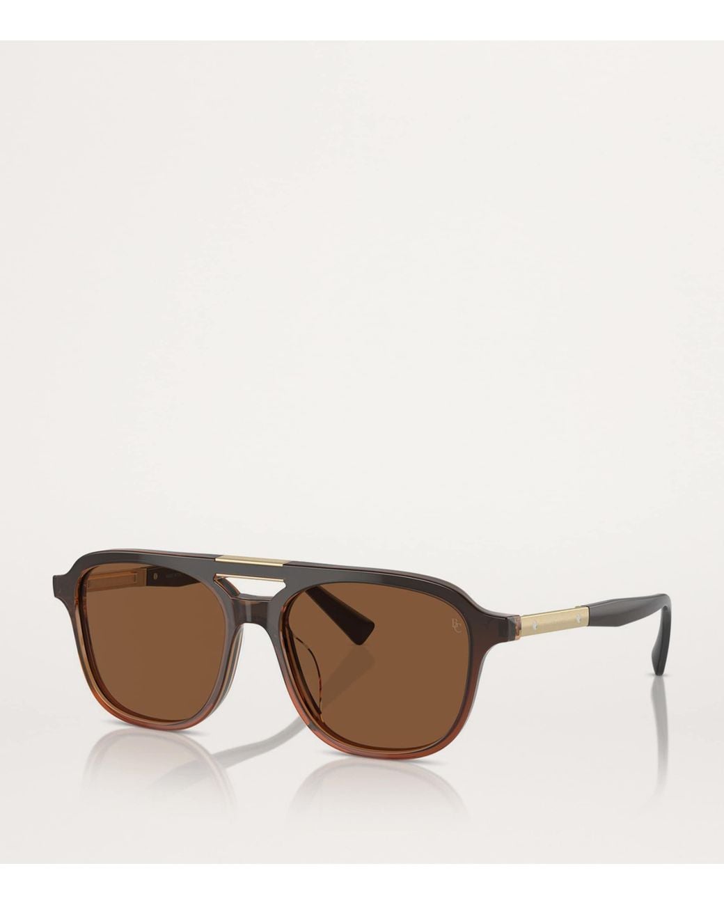 Brunello Cucinelli Brown Acetate Bc4001S Sunglasses for men
