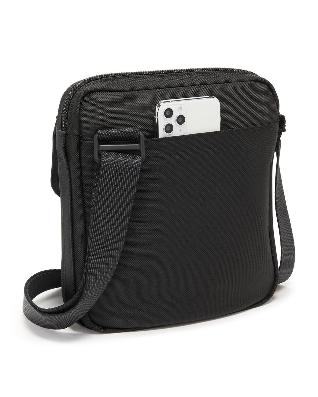 Tumi Black Alpha Bravo Day Cross-Body Bag for men
