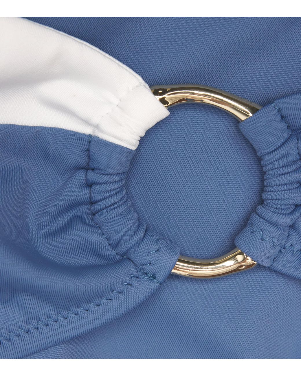 Heidi Klein Blue Cetara Ring Bikini Briefs