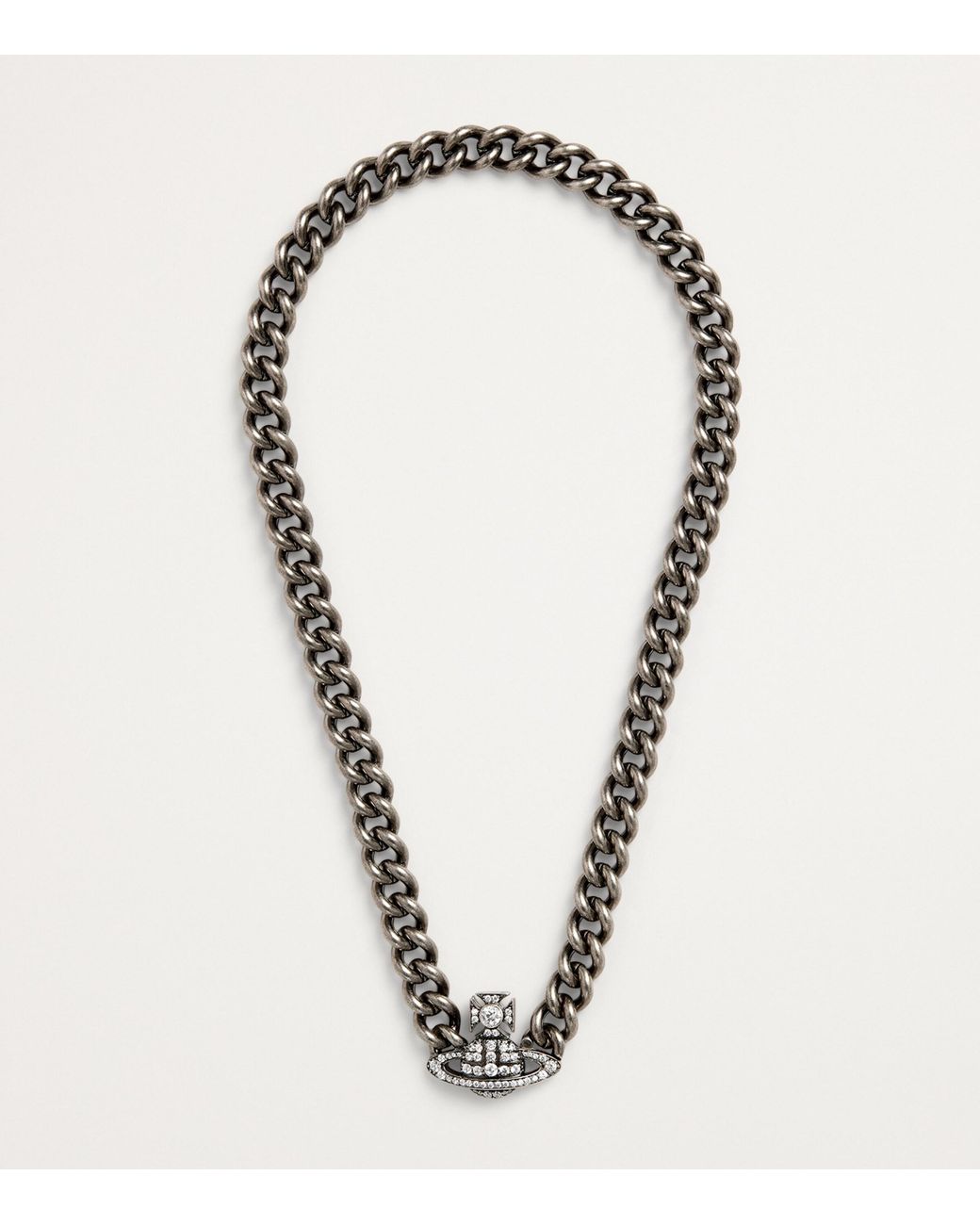 Vivienne Westwood Metallic Graziella Choker Necklace for men