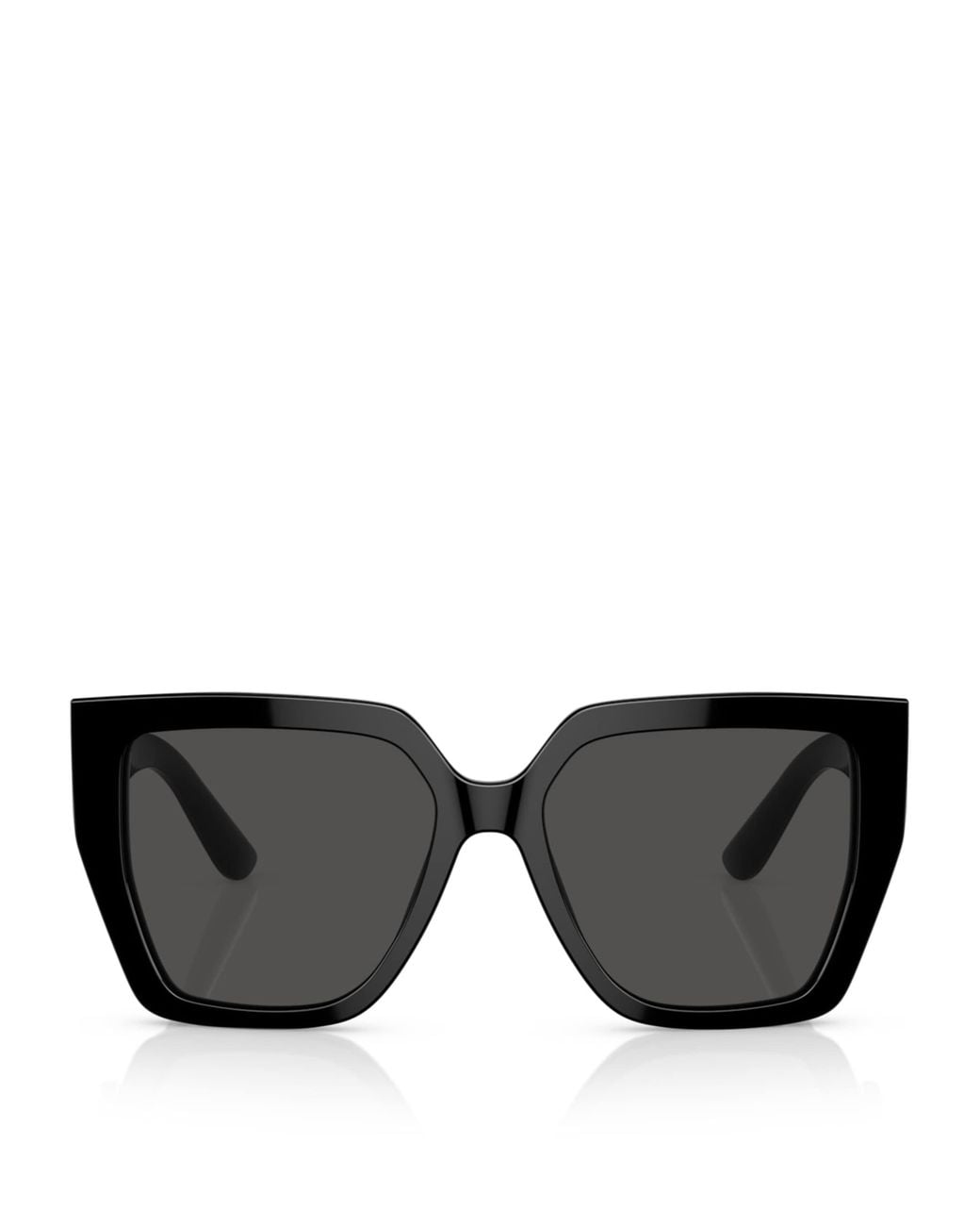 Dolce & Gabbana Black Oversized Square Sunglasses