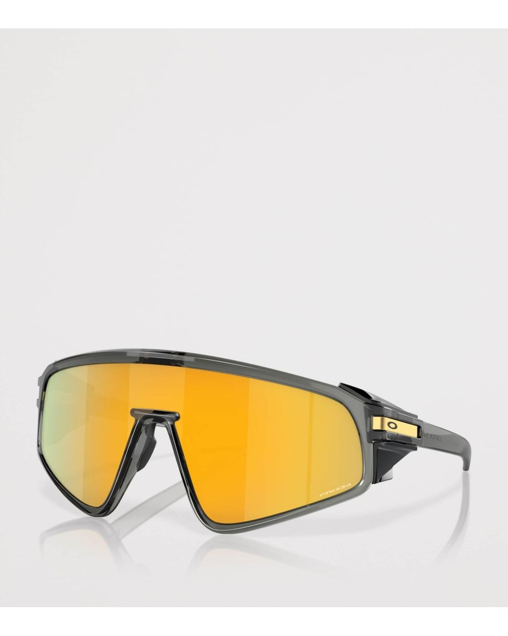 Oakley Yellow Latch Panel Shield Sunglasses