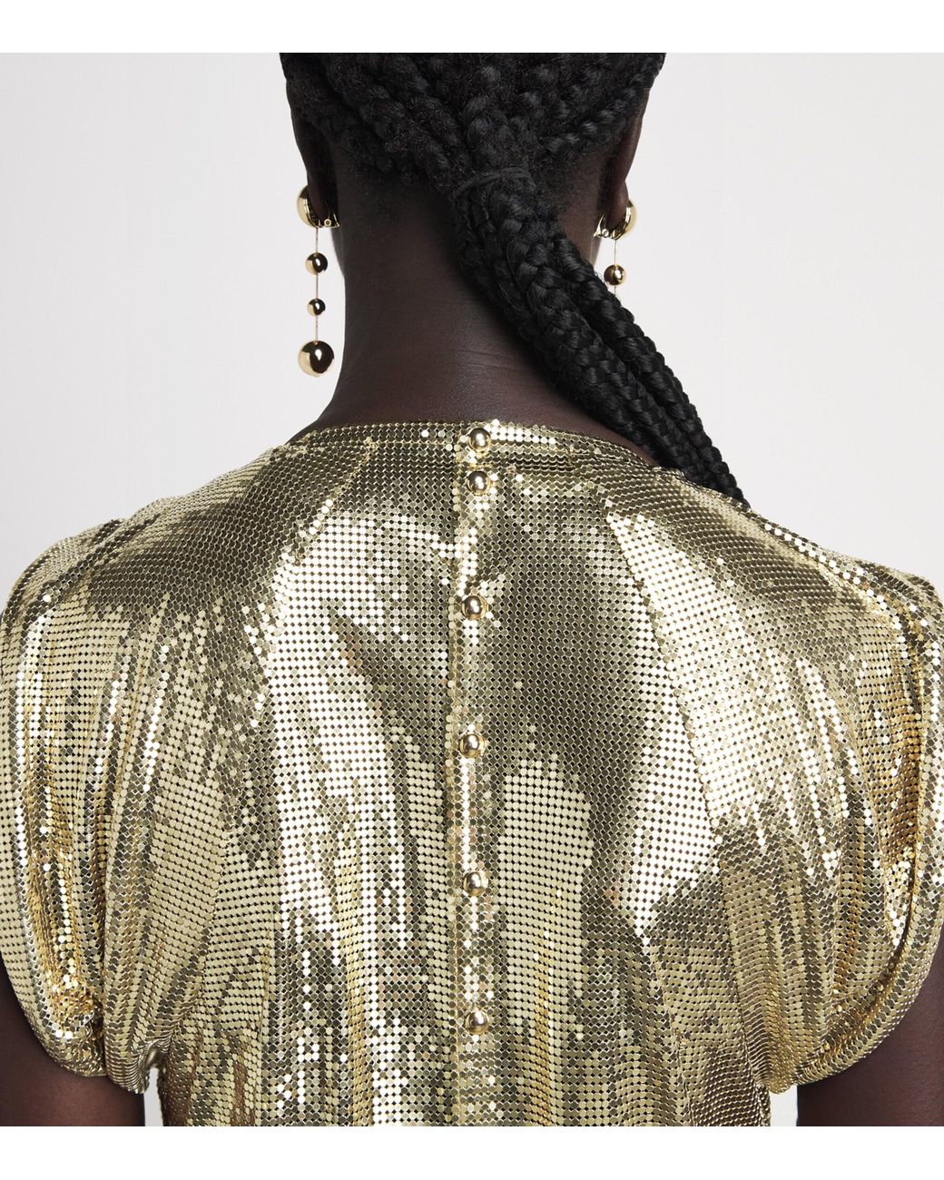 Rabanne Metallic X Dinh Van Chainmail Gown