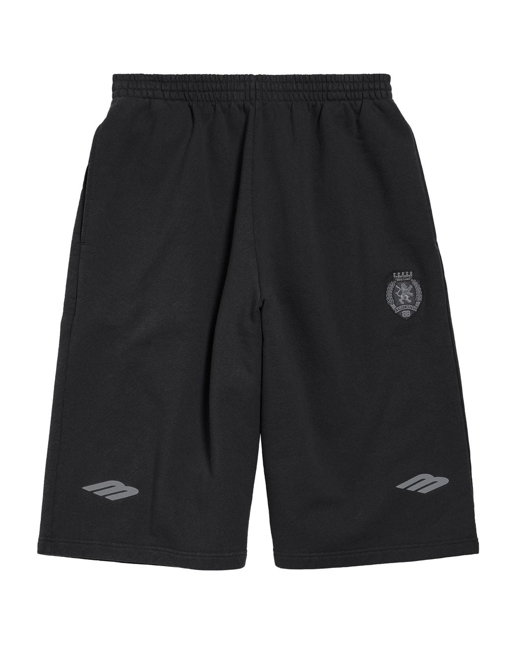 パンツ Balenciaga Cotton Oversized Shorts Balenciaga Cotton Oversized Shorts in Black for Men | Lyst
