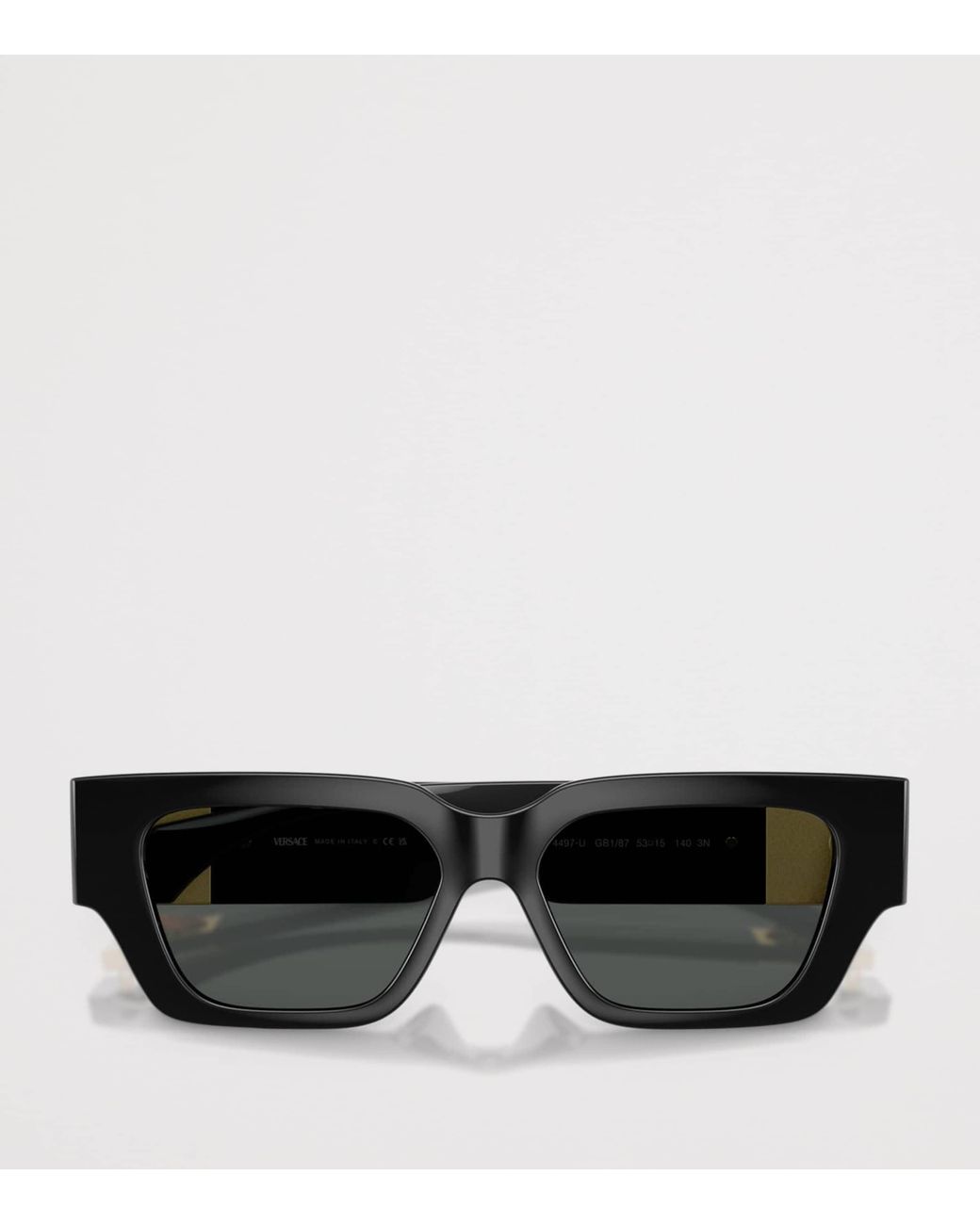 Versace Black Ve4497U Rectangle Sunglasses