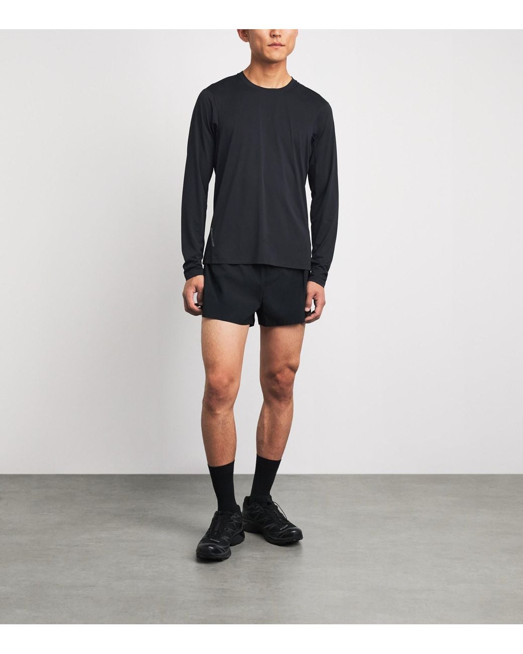 houdini Blue Long-Sleeve Pace Air Top for men