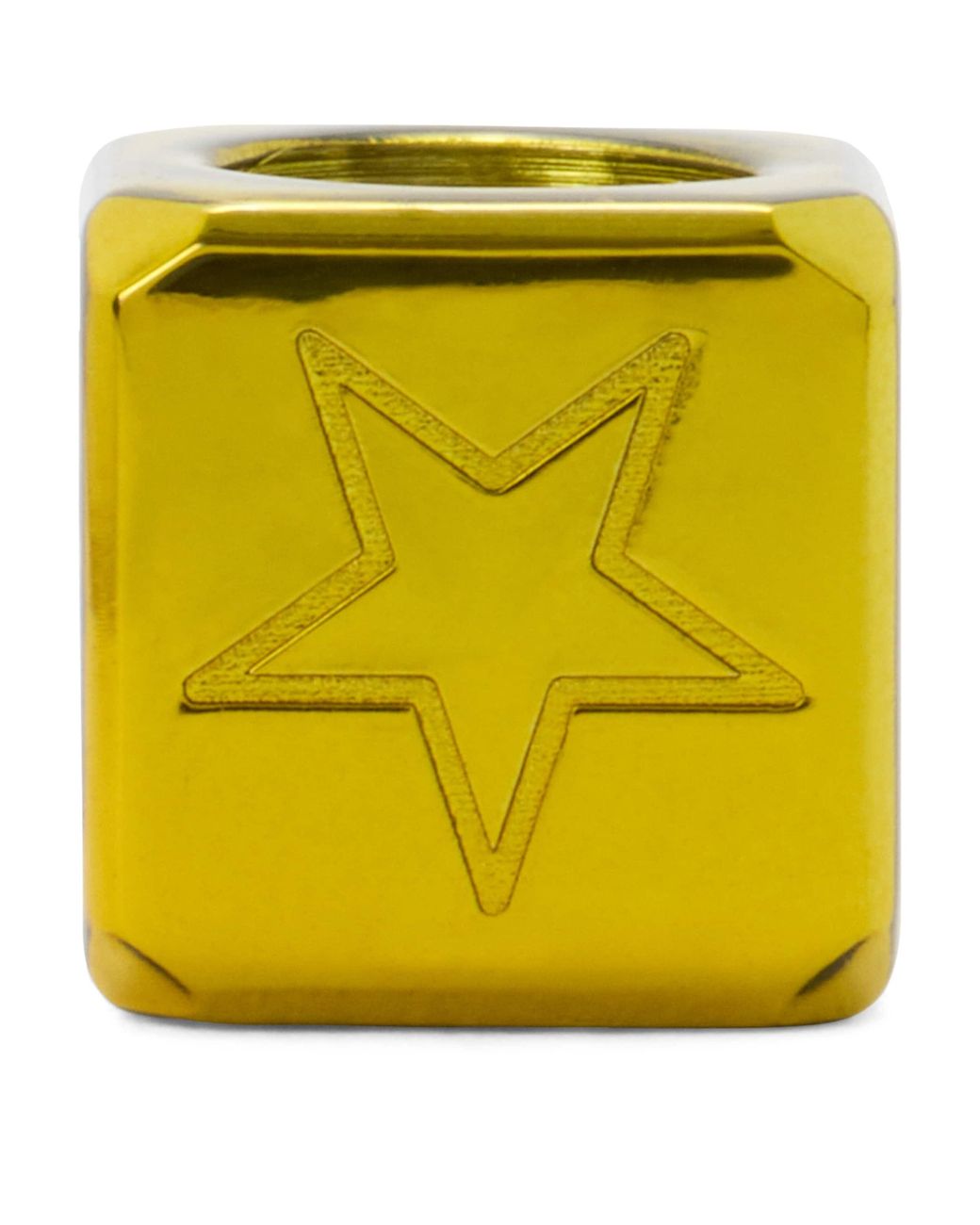Loewe Yellow Star Dice Bag Charm
