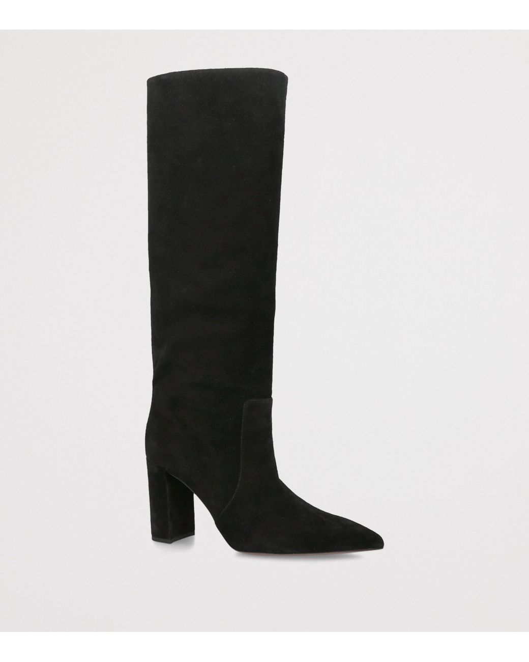 Paris Texas Black Suede Anja Knee-High Boots 85