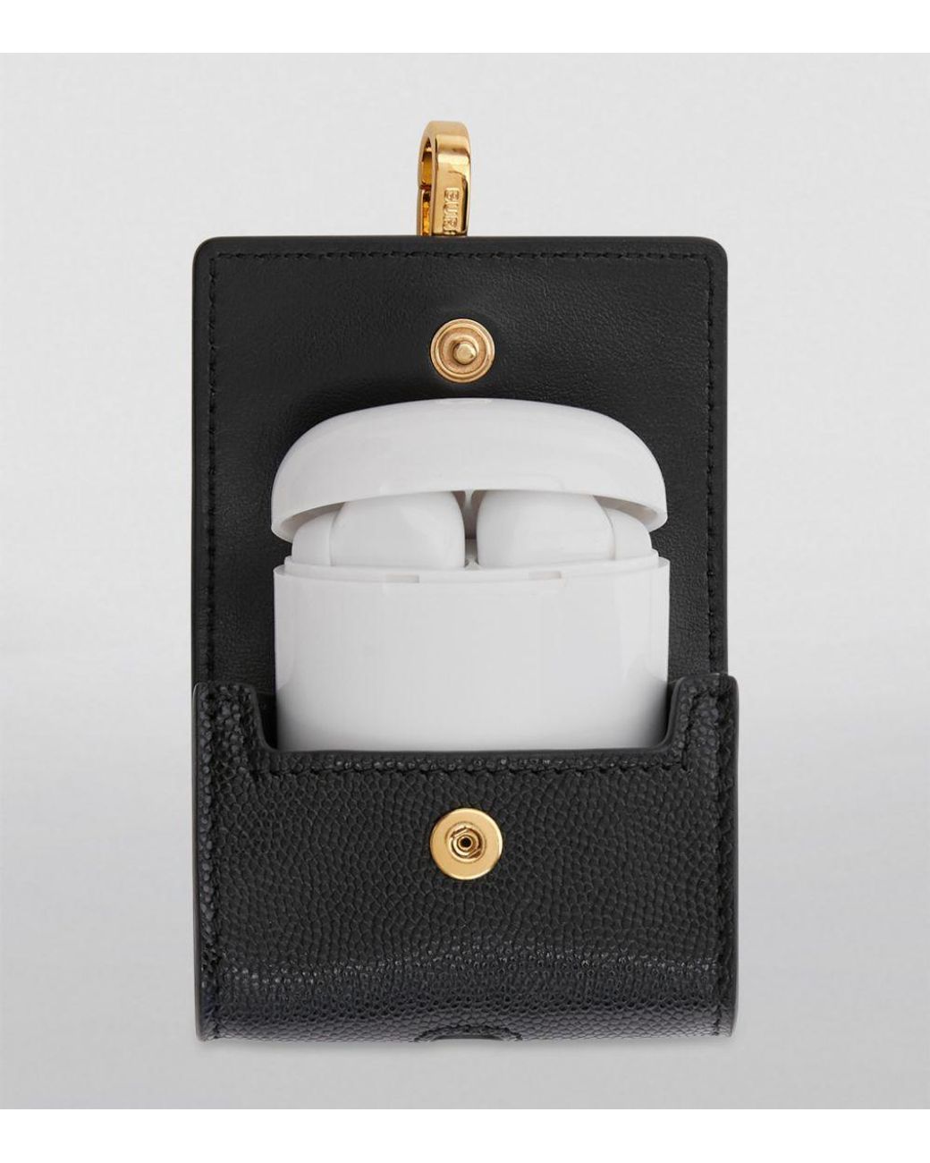 Burberry Leather Airpod Pro Case in Black | Lyst
