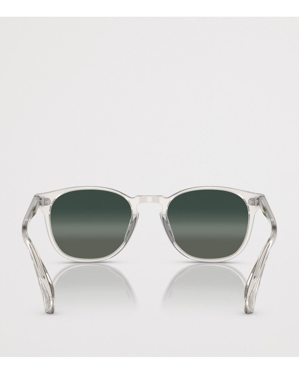 Oliver Peoples Gray Finley Esq. Round Sunglasses