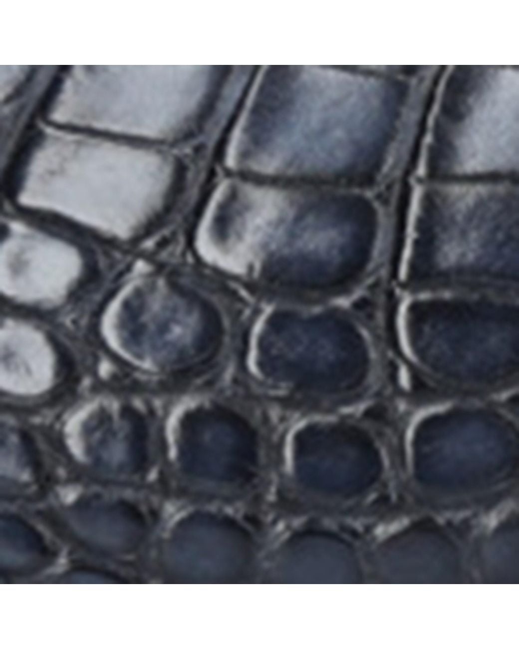 Zegna Blue Crocodile Skin Penny Loafers for men
