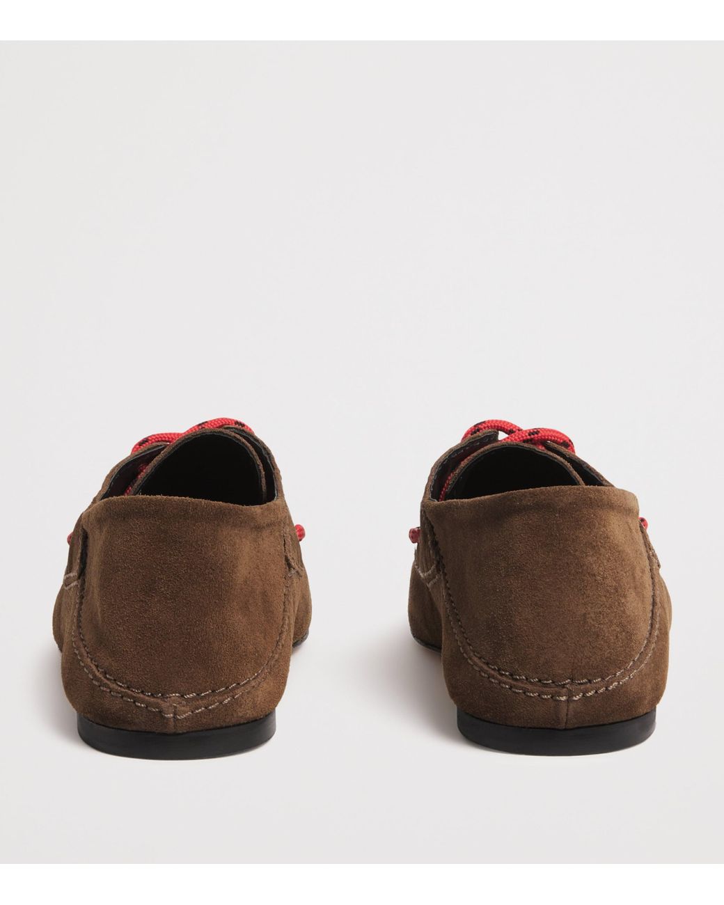 Sandro Brown Suede Boat Shoes