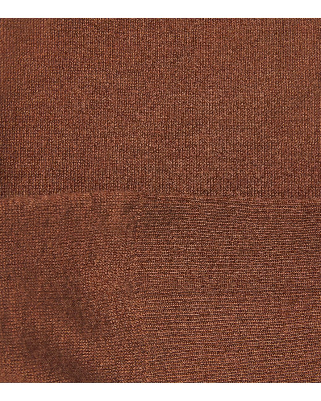 Joseph Brown Cashmere Round-Neck Sweater