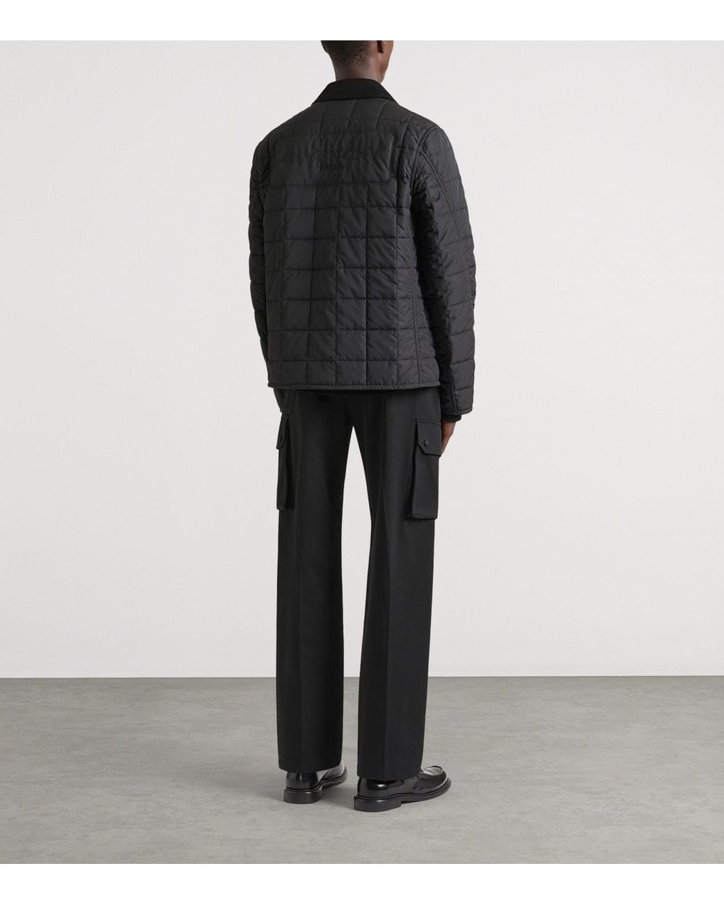 Givenchy Black Quilted Jacket for men