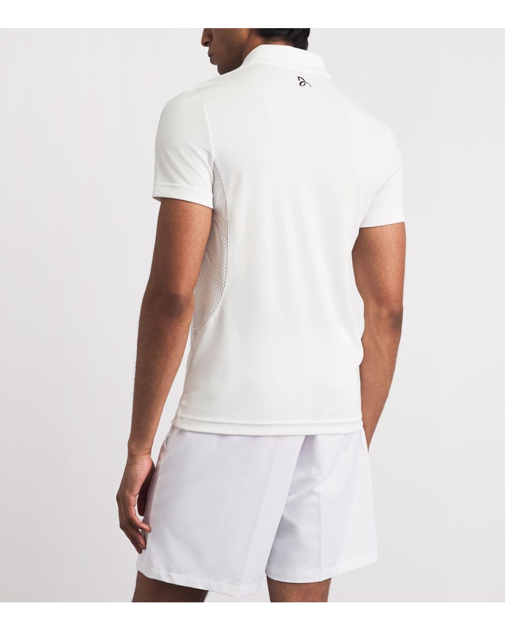 Lacoste White Technical Polo Shirt for men