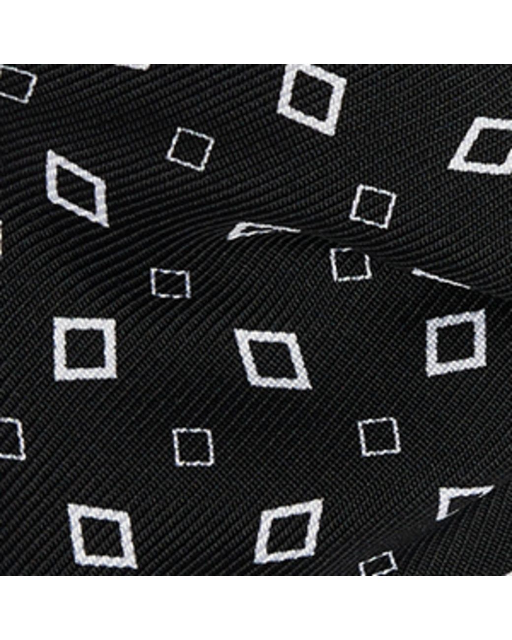 Dunhill Black Mulberry Silk Printed Bow Tie for men