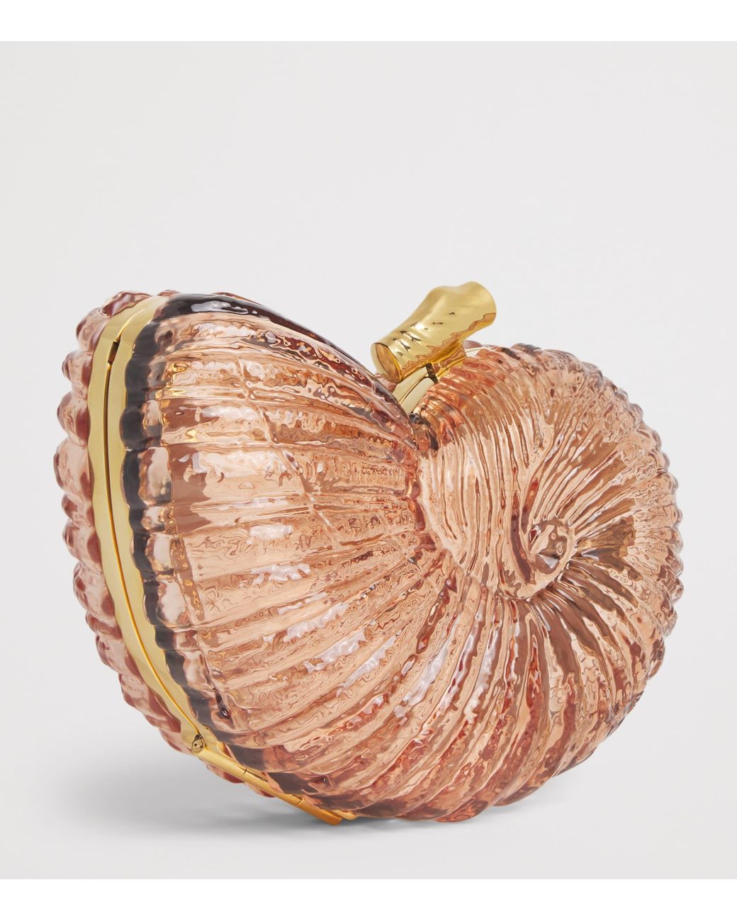 Chloé Brown Sea Treasures Minaudière Shell Bag