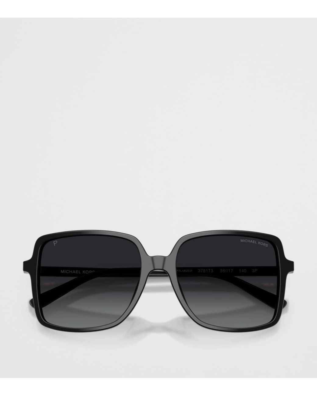 Michael Kors Black Isle Of Palms Square Sunglasses
