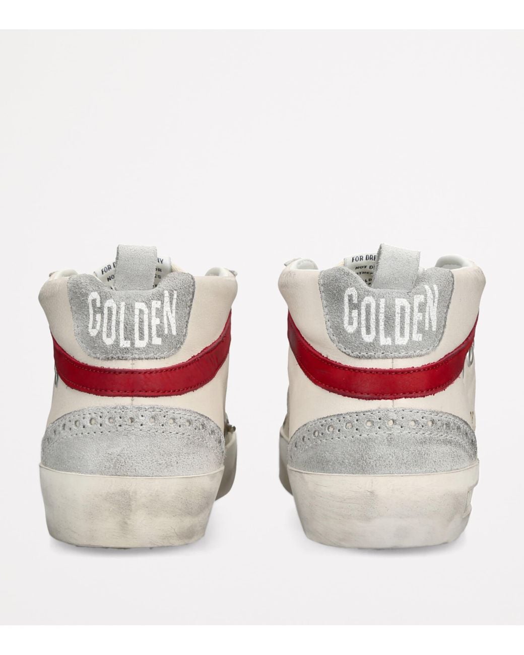 Golden Goose Deluxe Brand Pink Leather Mid Star Low-Top Sneakers for men