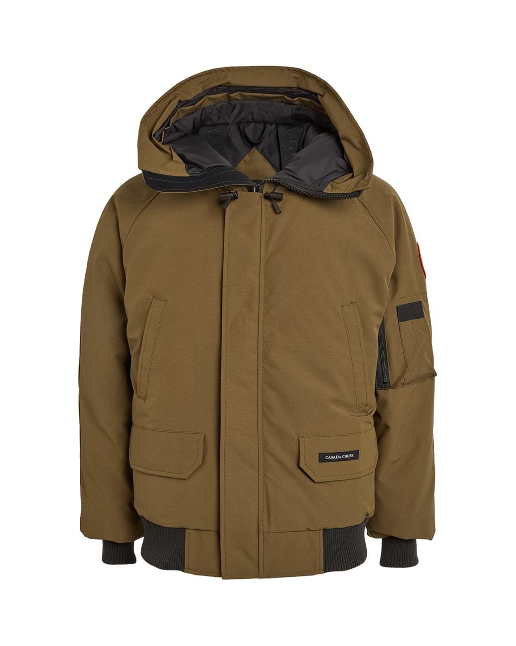Canada Goose Green Chilliwack Bomber Jacket for men