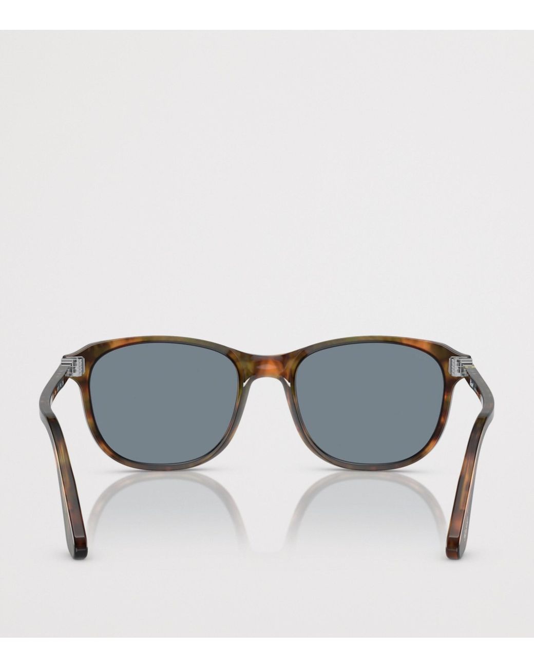 Persol Gray Acetate Pillow Sunglasses