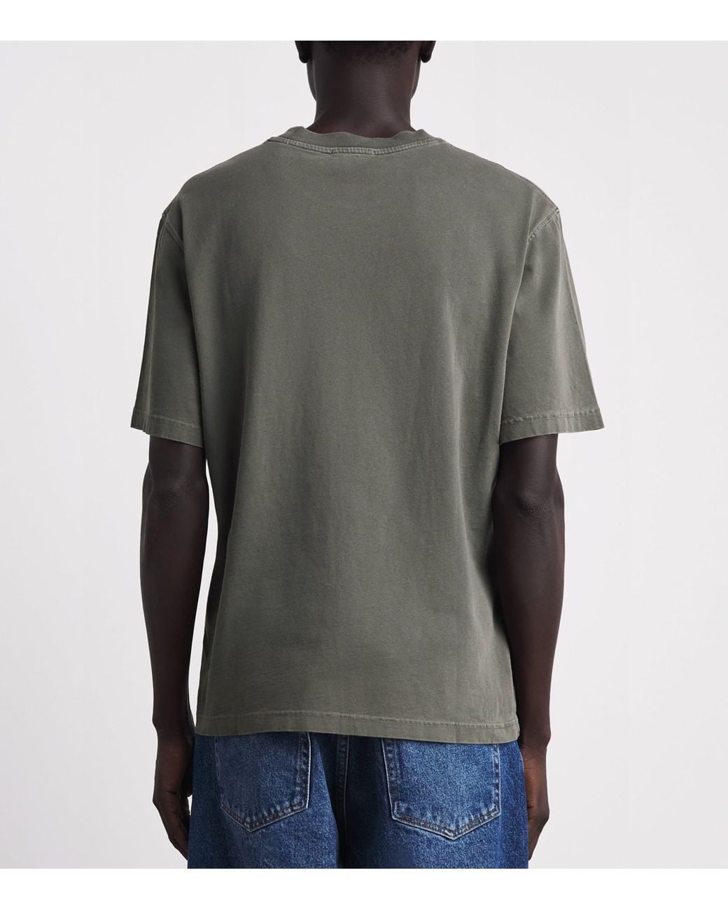 Agolde Gray Cotton Asha T-Shirt for men