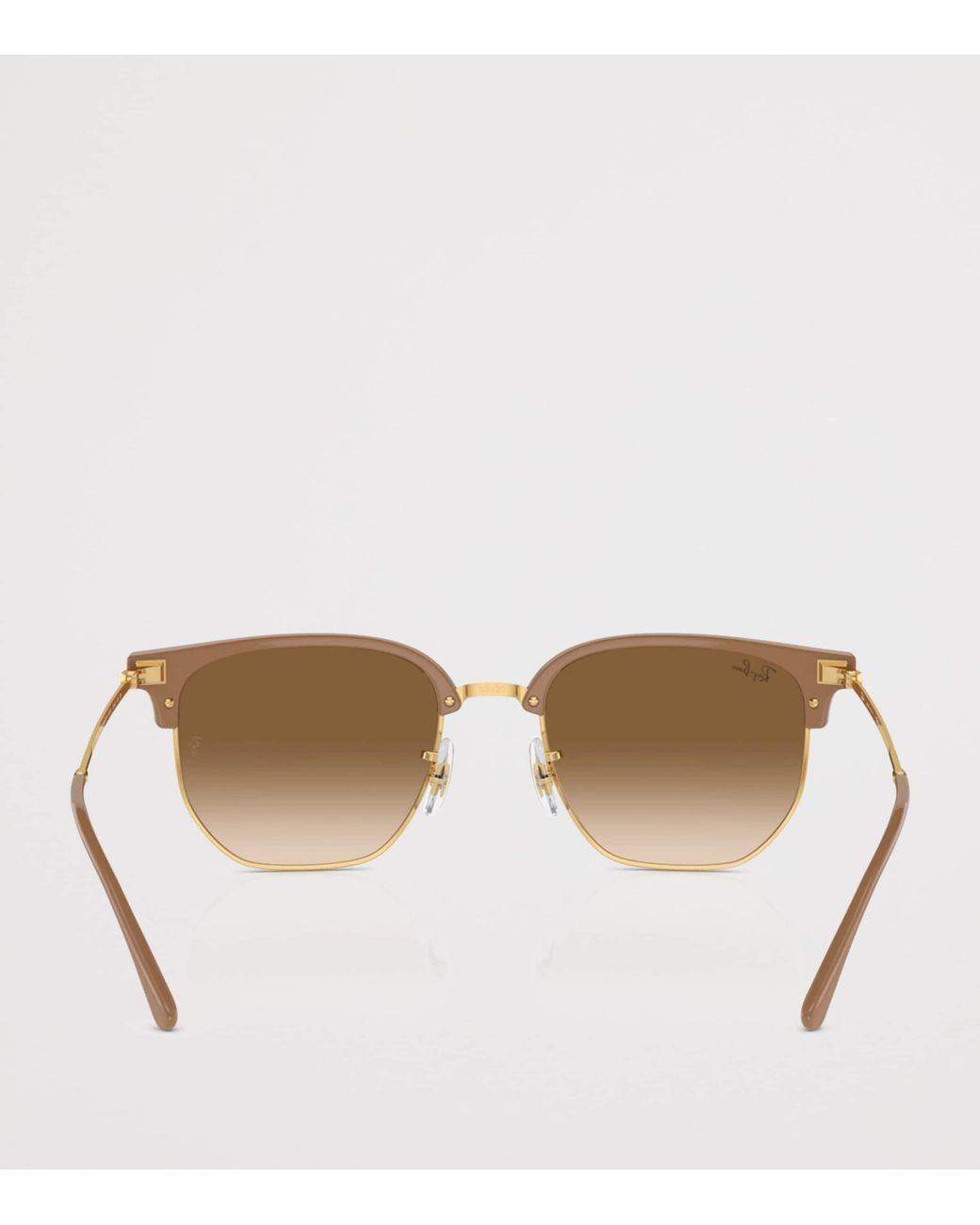 Ray-Ban Brown New Clubmaster Sunglasses