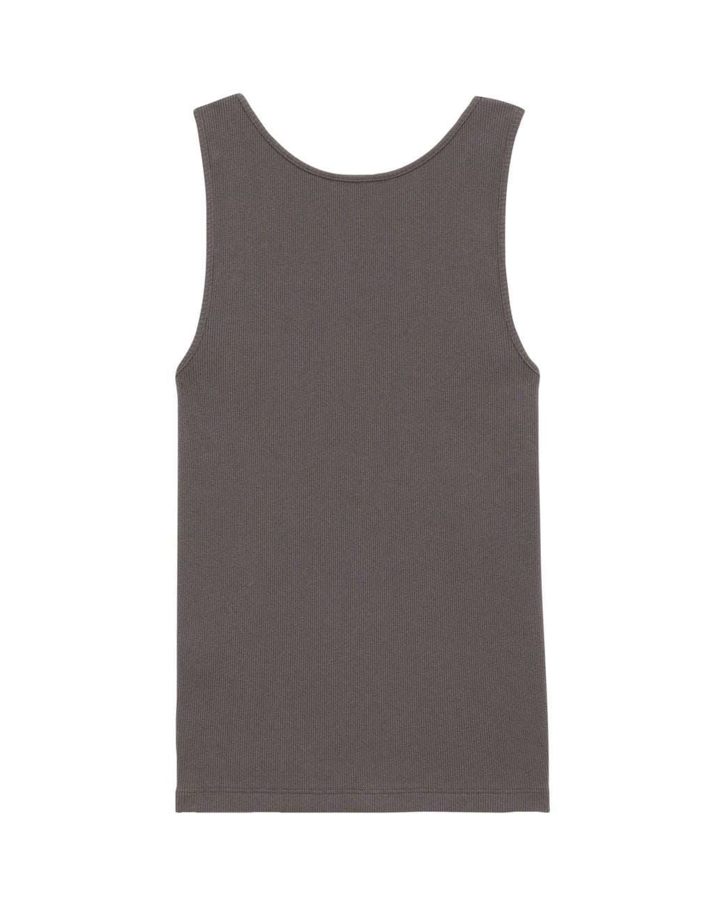 Saint Laurent Gray Cotton Cassandre Vest for men