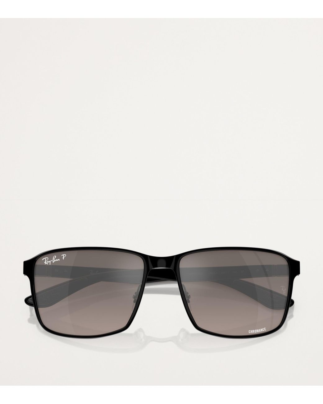 Ray-Ban Gray Metal Rb3721Ch Chromance Sunglasses